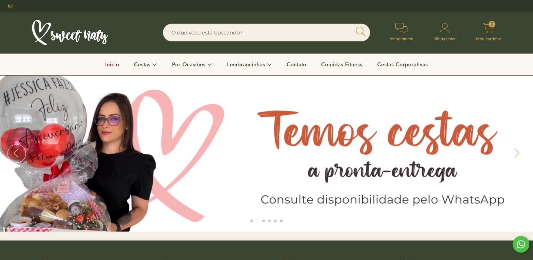Sweet Naty — prévia do projeto